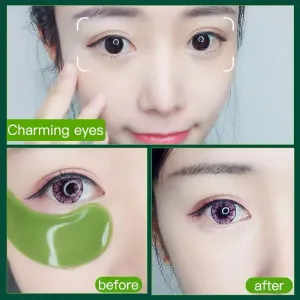 60 Pieces Anti Aging Wrinkle Reduction Collagen Natural Moisturising Gel eye patches