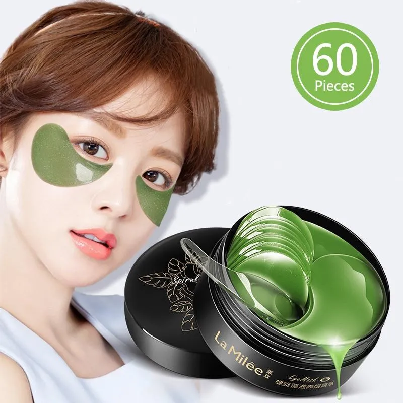 60 Pieces Anti Aging Wrinkle Reduction Collagen Natural Moisturising Gel eye patches
