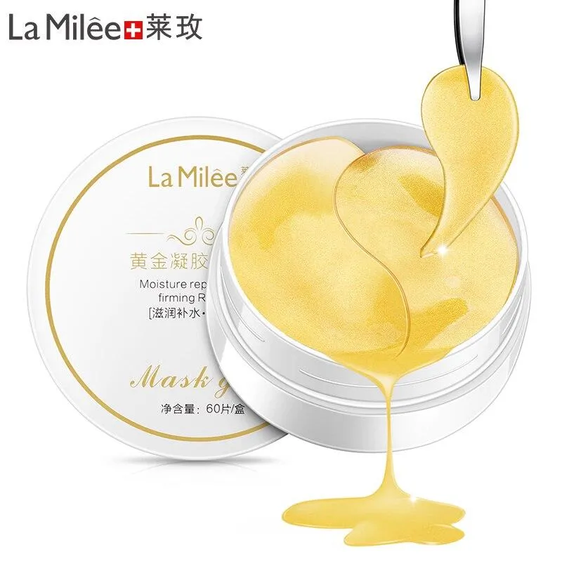 60 Pieces Anti Aging Wrinkle Reduction Collagen Natural Moisturising Gel eye patches