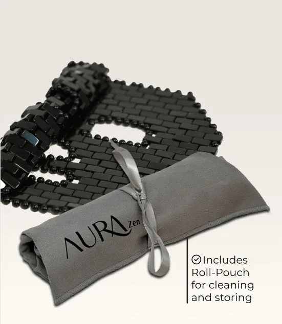 Aura Zen  100% Natural Obsidian Mask