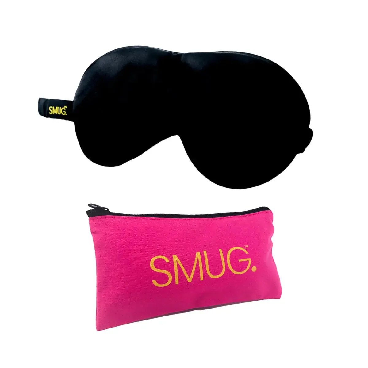 Black Satin Sleep Mask