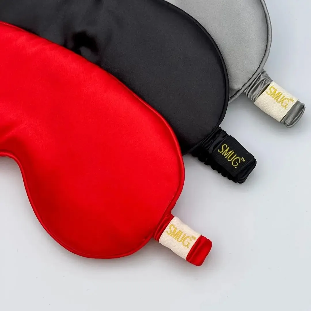Black Satin Sleep Mask