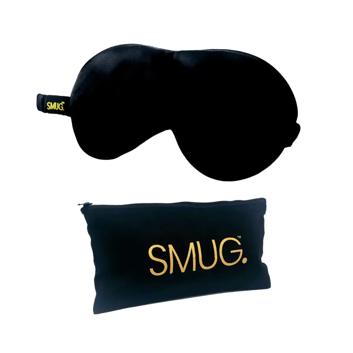Black Satin Sleep Mask