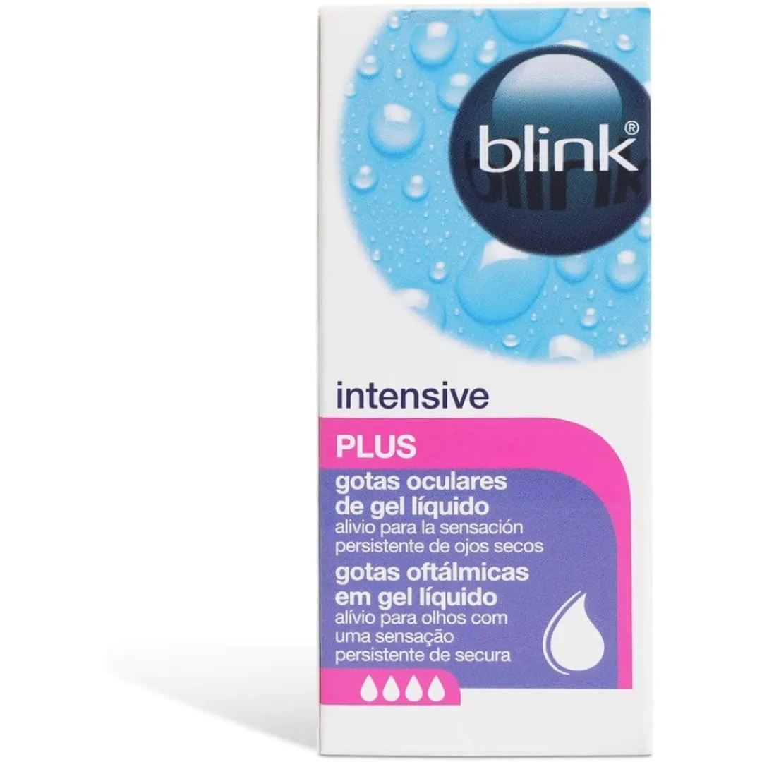 Blink Intensive Tears Plus Liquid Gel Eye Drops - 10ml (T)