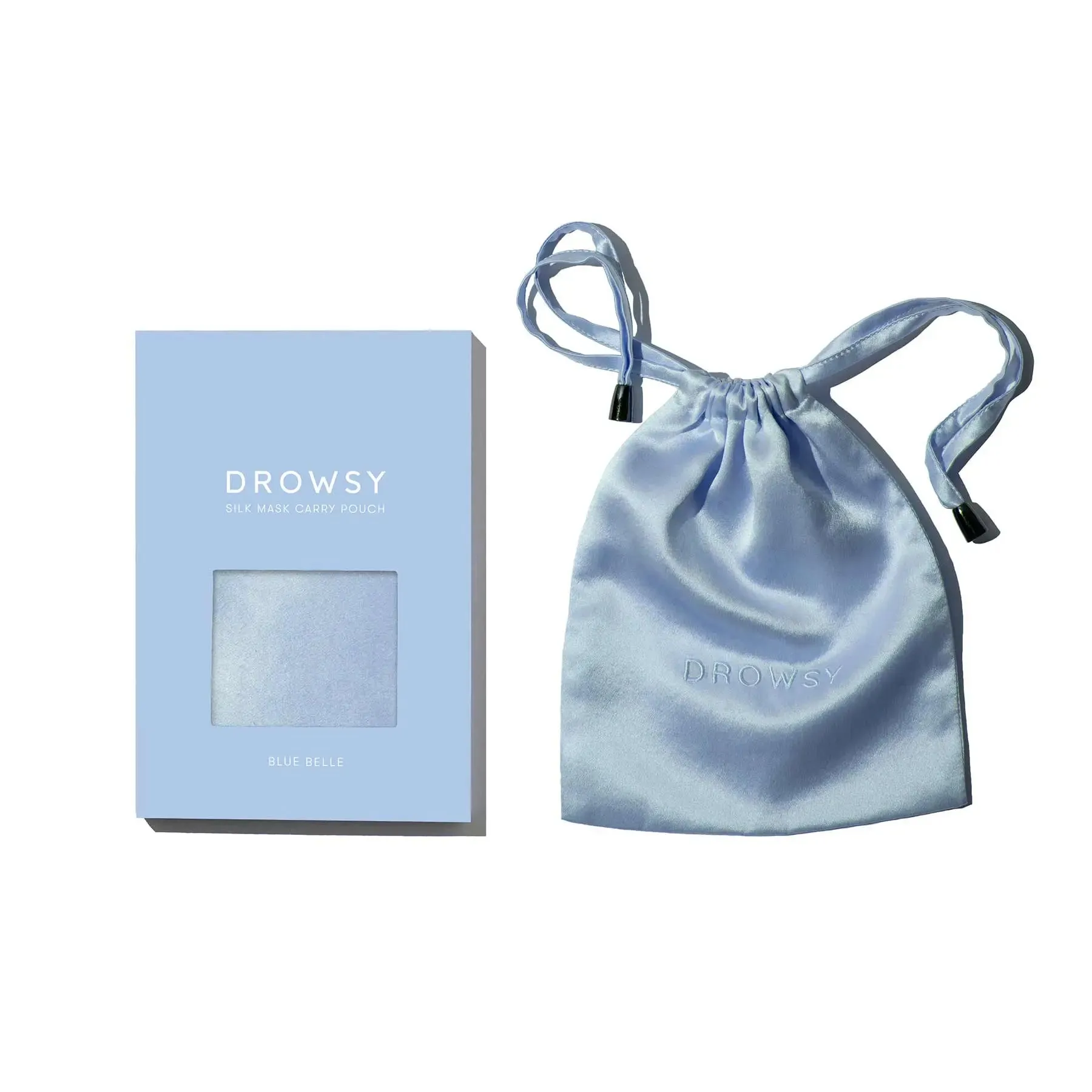 Blue Belle Silk Carry Pouch