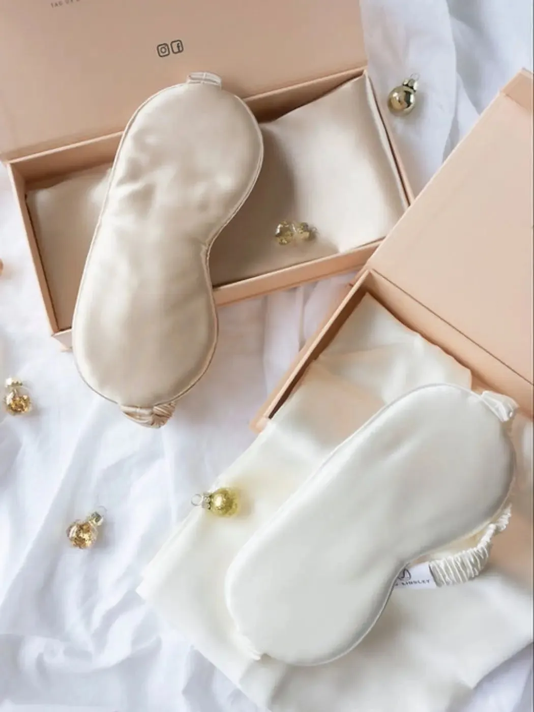 Blush Pink Silk Sleep Set