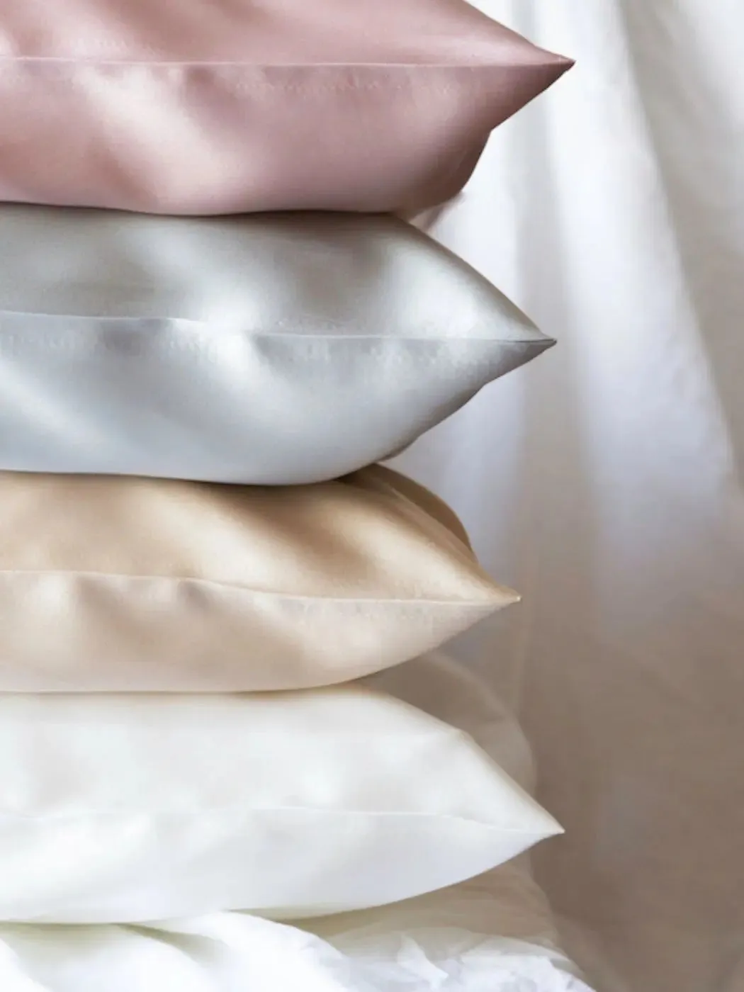 Blush Pink Silk Sleep Set