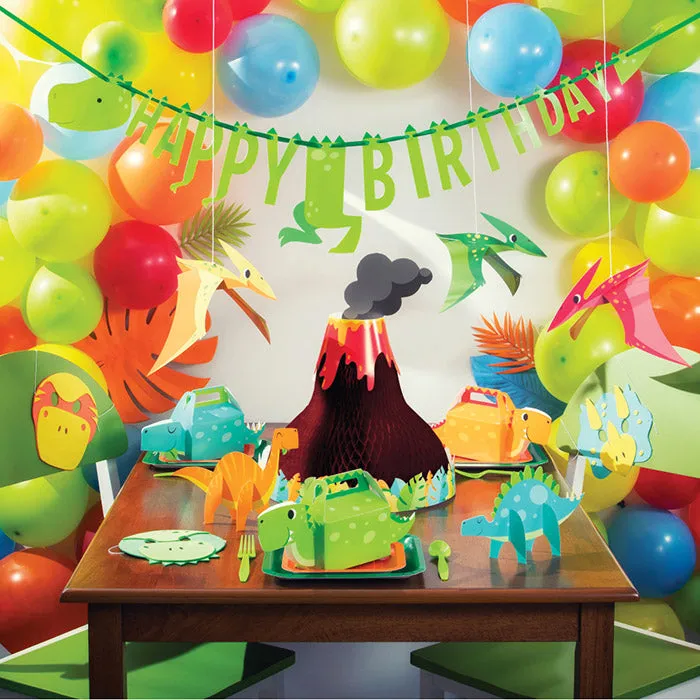 Boy Dino Party Foam Masks (4/Pkg)