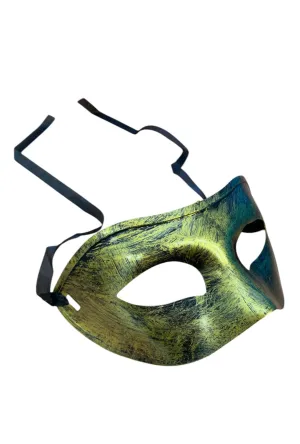 Brushed Gold Plain Mask