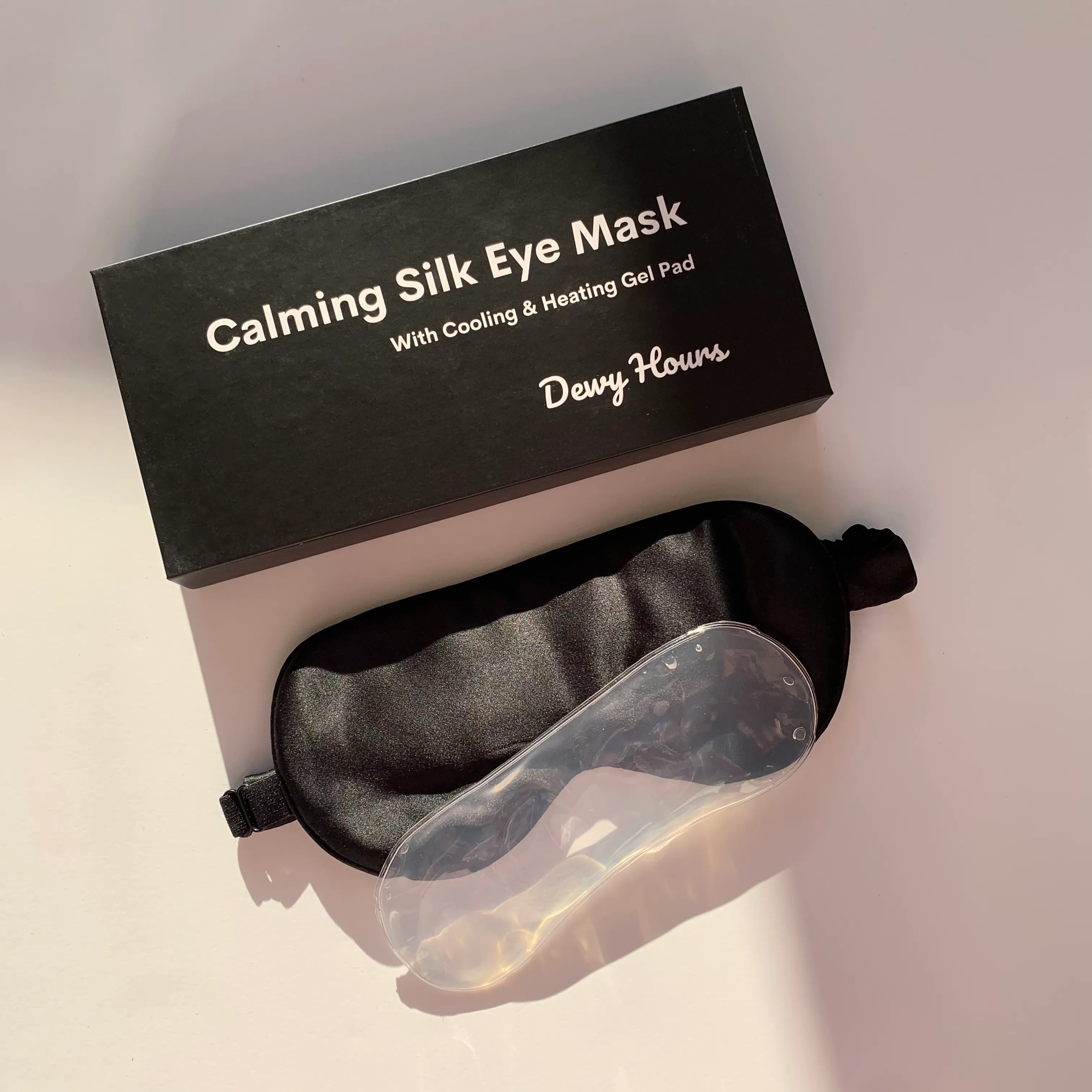 Calming Silk Eye Mask With Removable Gel Pad