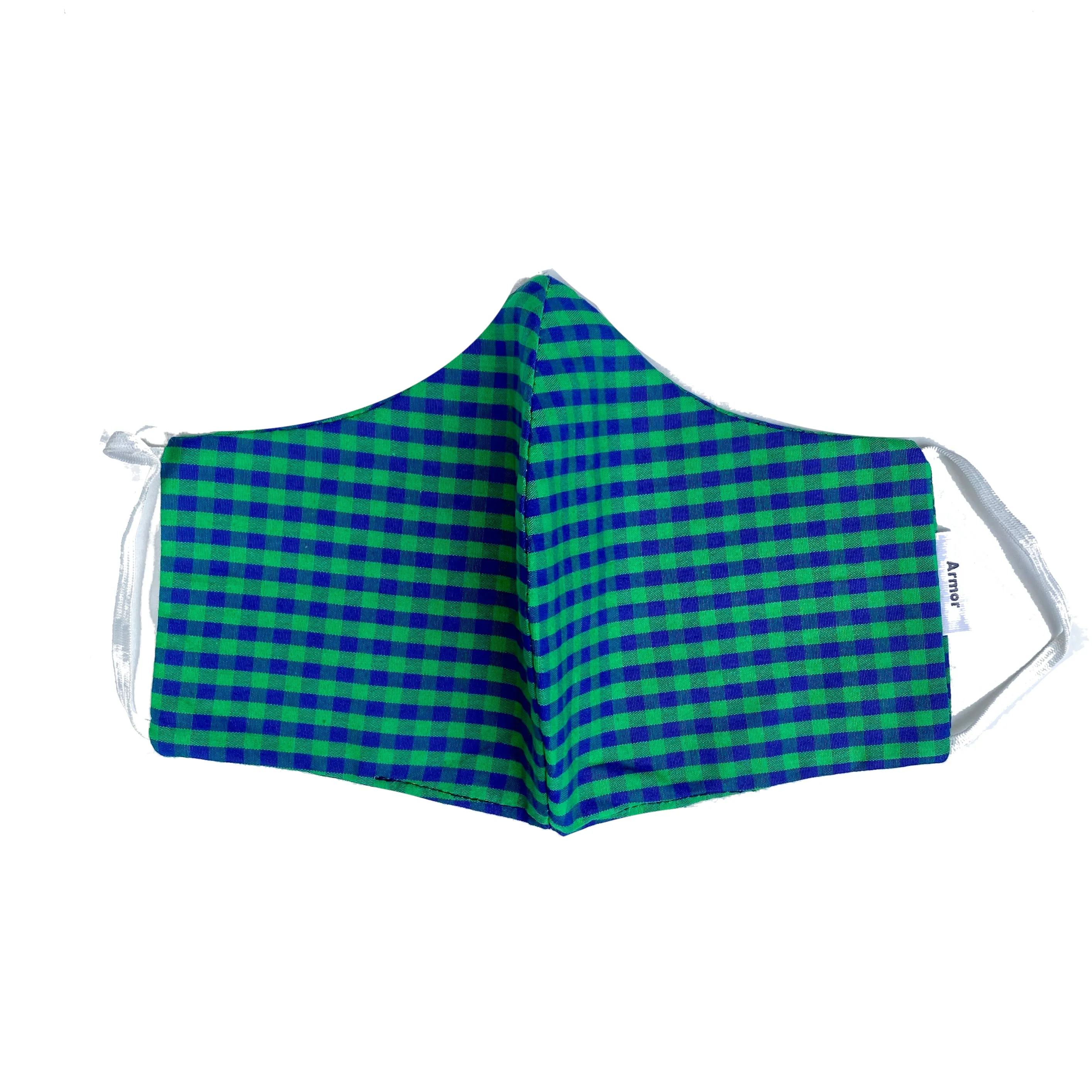 Checked Organic Unisex Washable Face Masks