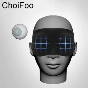 choifoo 3D Eye Mask Shade Cover Rest Sleep Eyepatch Blindfold Shield Travel Sleeping Aid