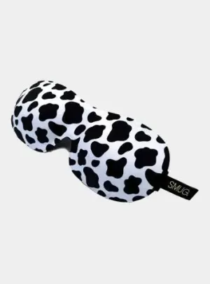 Cow Print Contoured 3D Blackout Sleep Mask