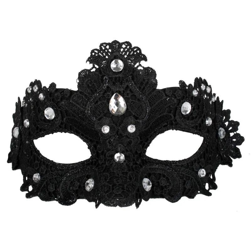 Crystal Lace Eye Mask - Asst Colors