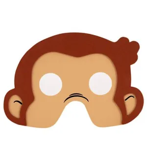 Curious George Foam Masks [4 Per Pack]