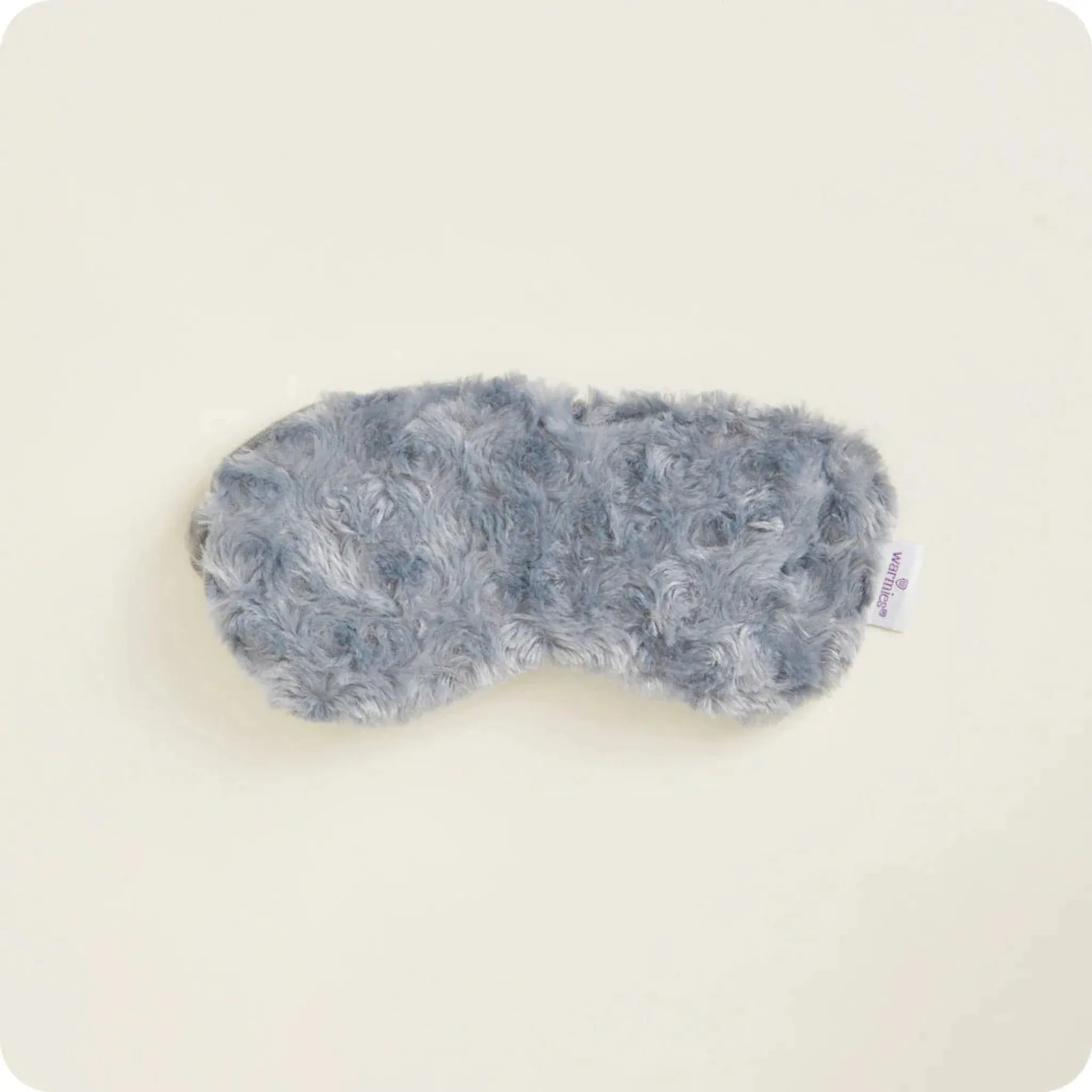 Curly Gray Marshmallow Eye Mask