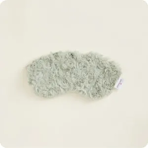 Curly Sage Green Marshmallow Eye Mask