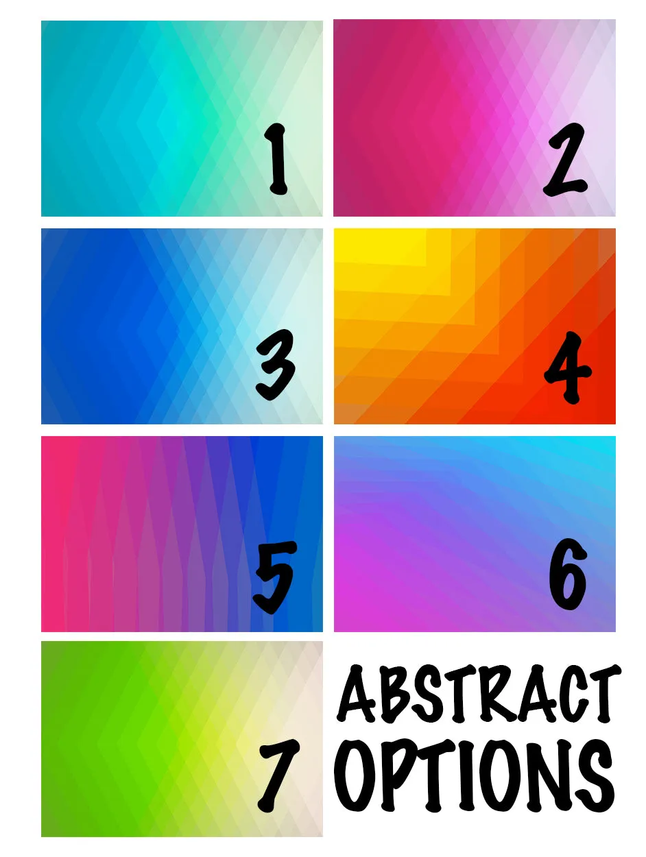 Custom Face Mask - Prism Background - Add Your Personalization!