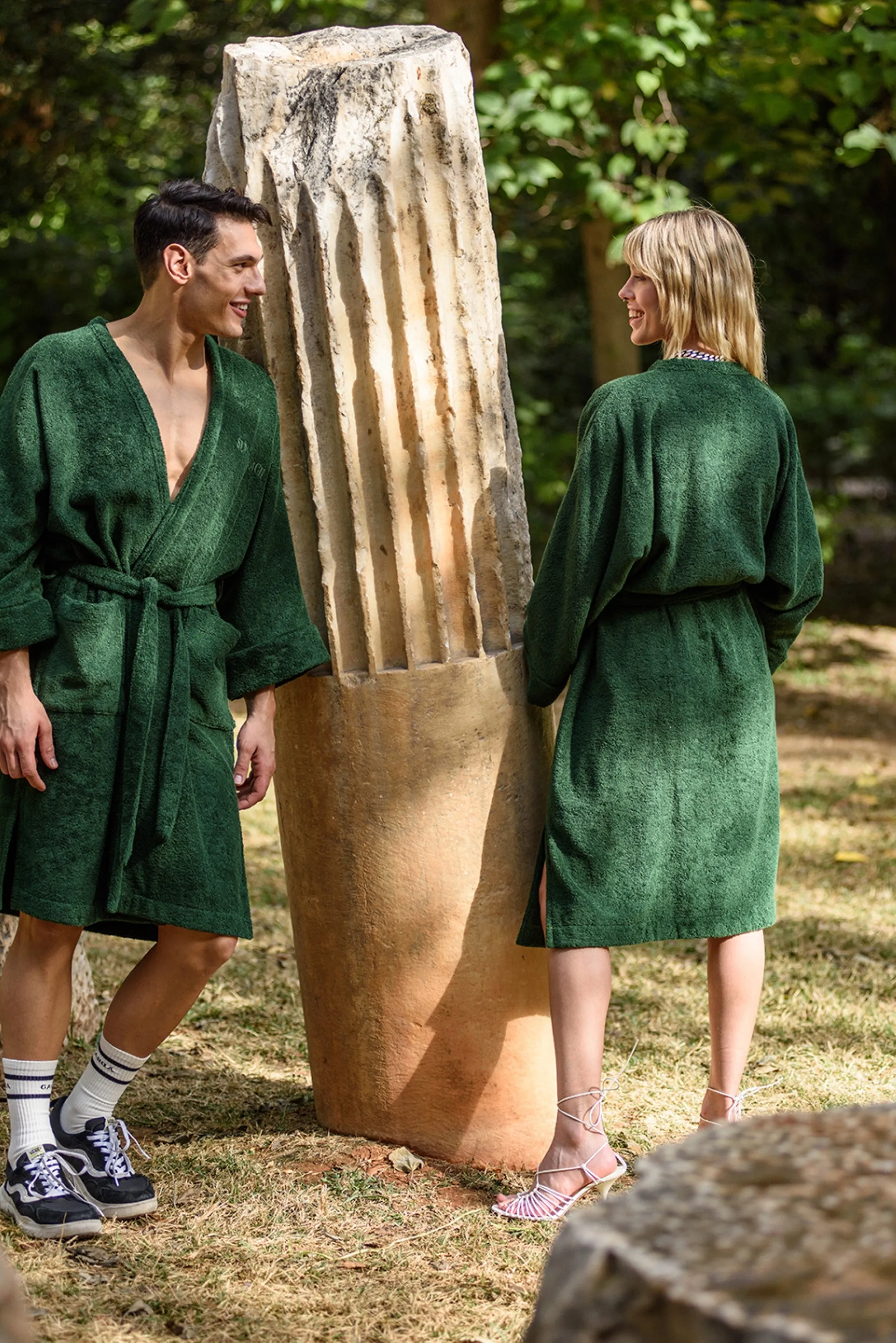 Evergreen | Kimono Bathrobe