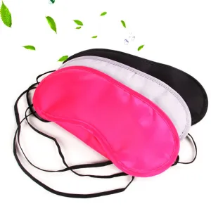 Eye Mask Eye Shade Nap Cover Travel Office Sleeping Rest Aid Cover Blindfold Eye Patch To Shield The Light