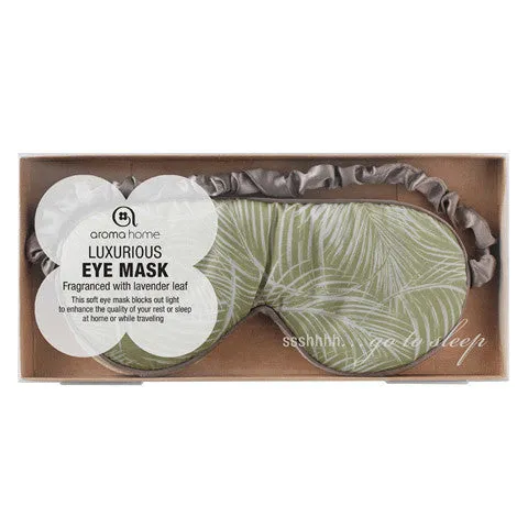Eye Mask Green Ferns