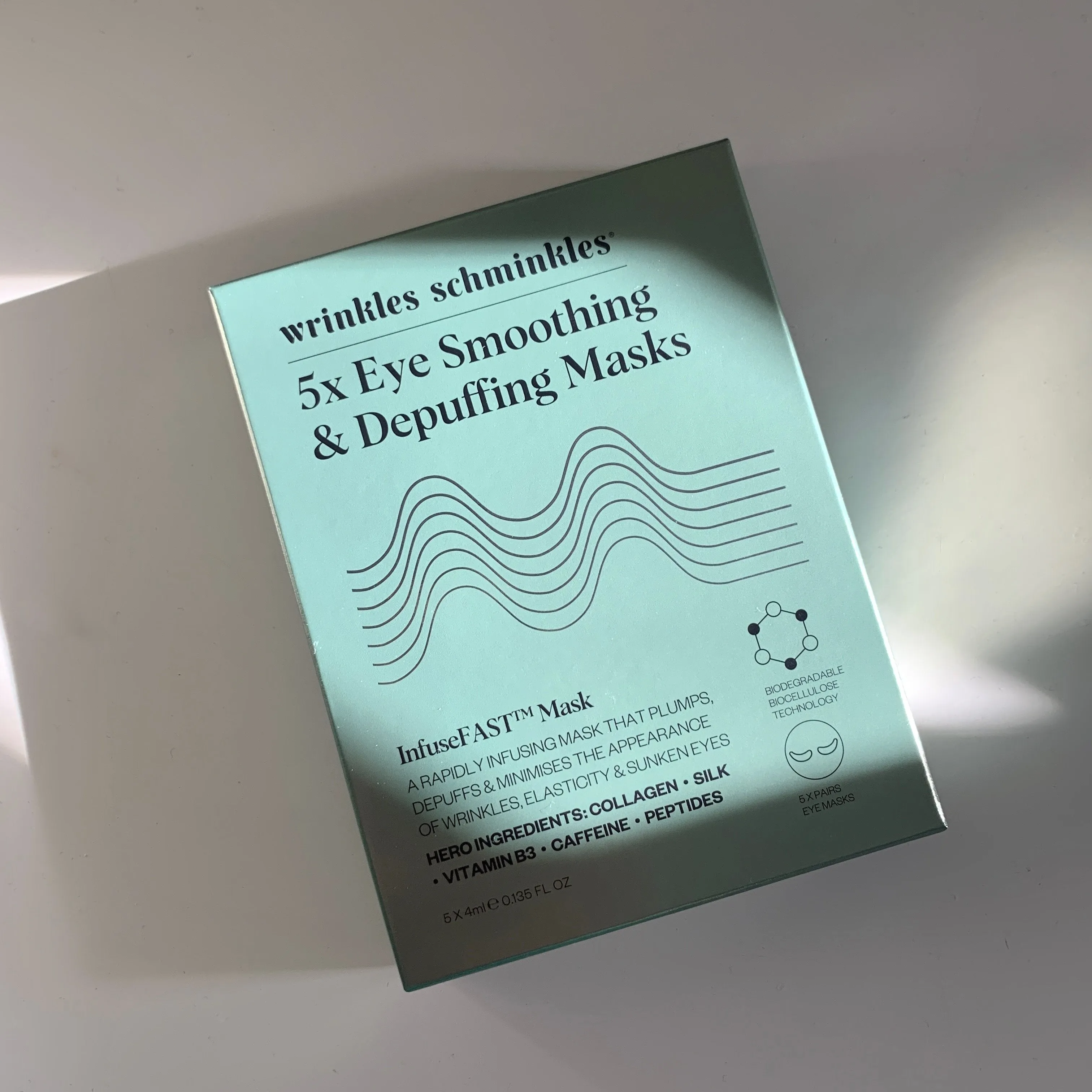 Eye Smoothing & Depuffing Mask - 5 Pack