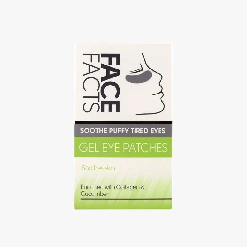 Face Facts Sooth Puffy Tired Eyes Gel Eye Patches 4pk