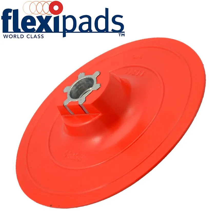 FLEXIPADS BACKING PAD HOOK AND LOOP 115MM X M14 X2 NO FOAM LAYER FLEX 11341