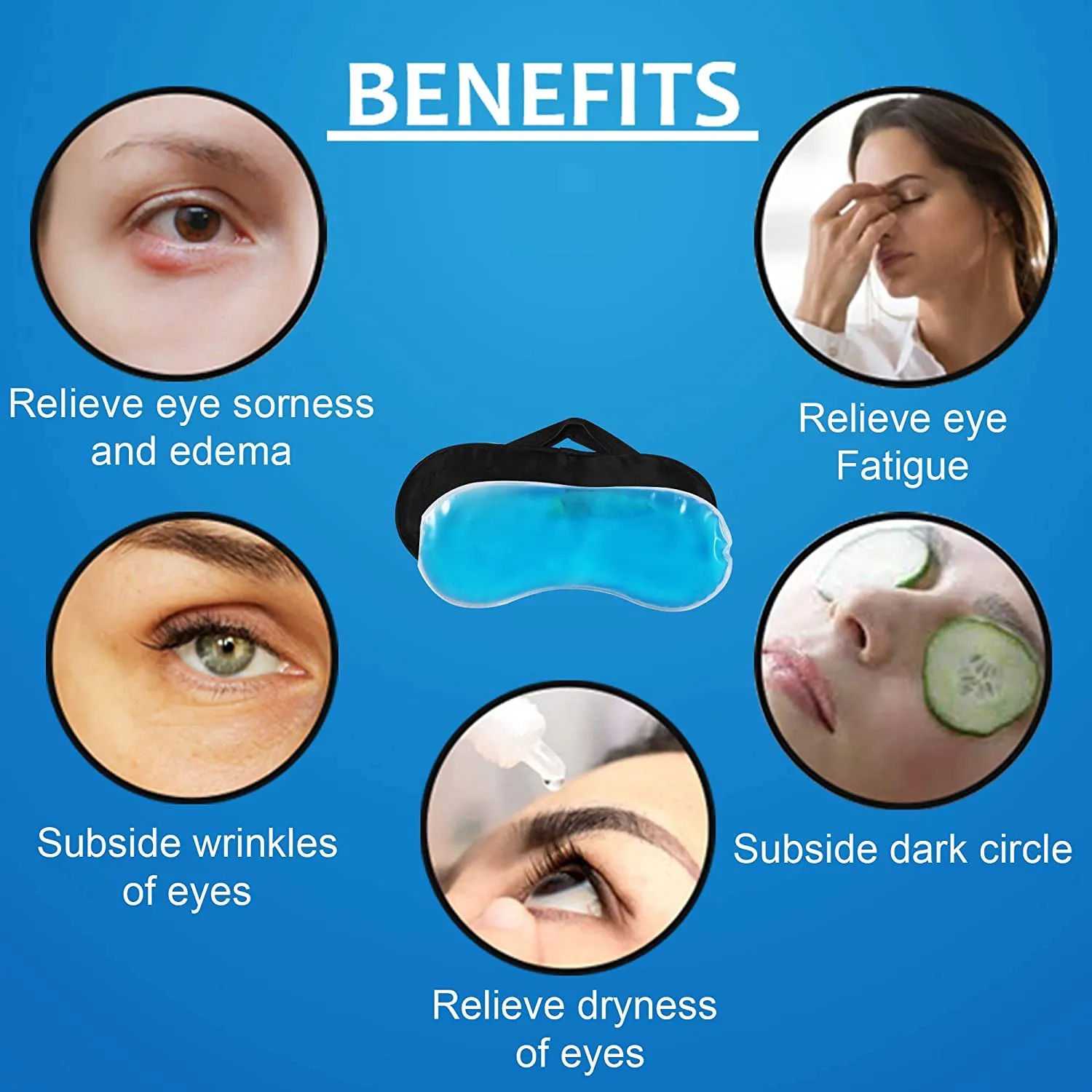 Gel Eye Mask - Panda