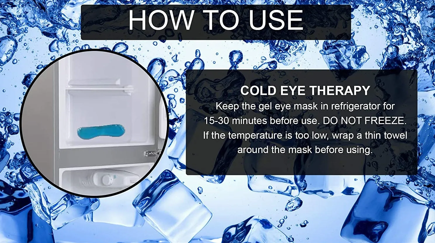 Gel Eye Mask - Panda