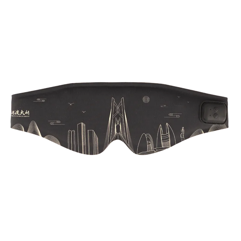 Graphene Heated Eye Mask Massage Vibration