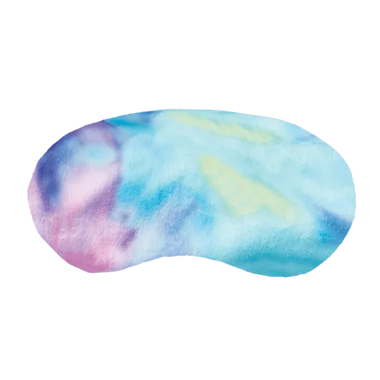 Iscream Pastel Tie Dye Eye Mask