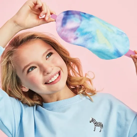 Iscream Pastel Tie Dye Eye Mask
