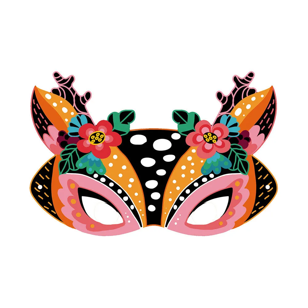 Janod Scratch Art Animal Masks