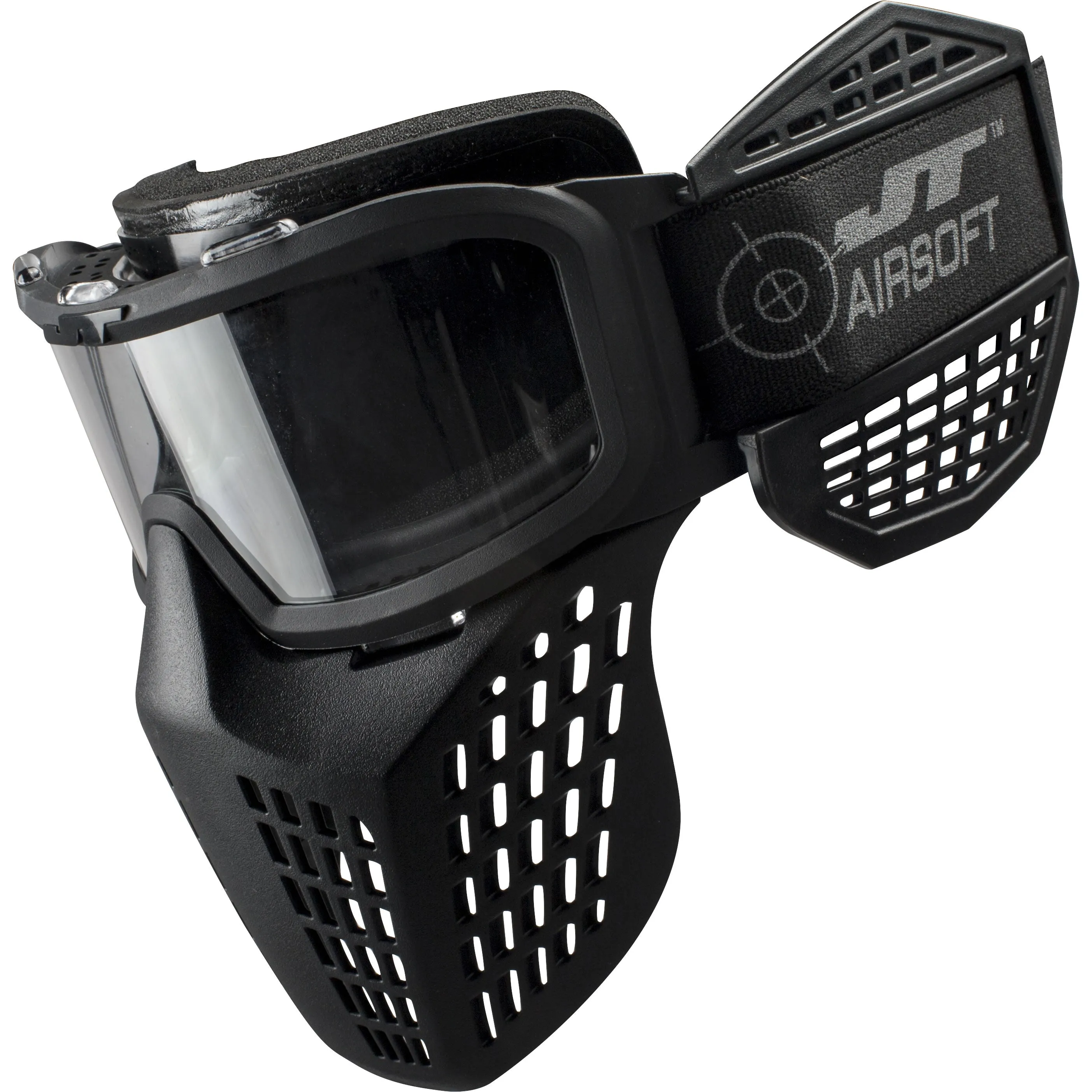 JT Delta 3 Airsoft Mask - Black