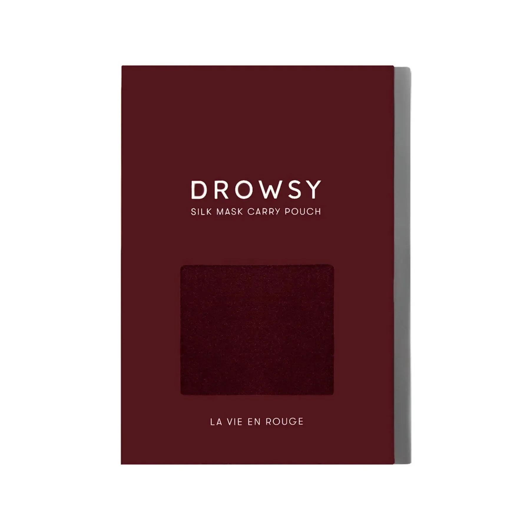 La Vie en Rouge Silk Carry Pouch