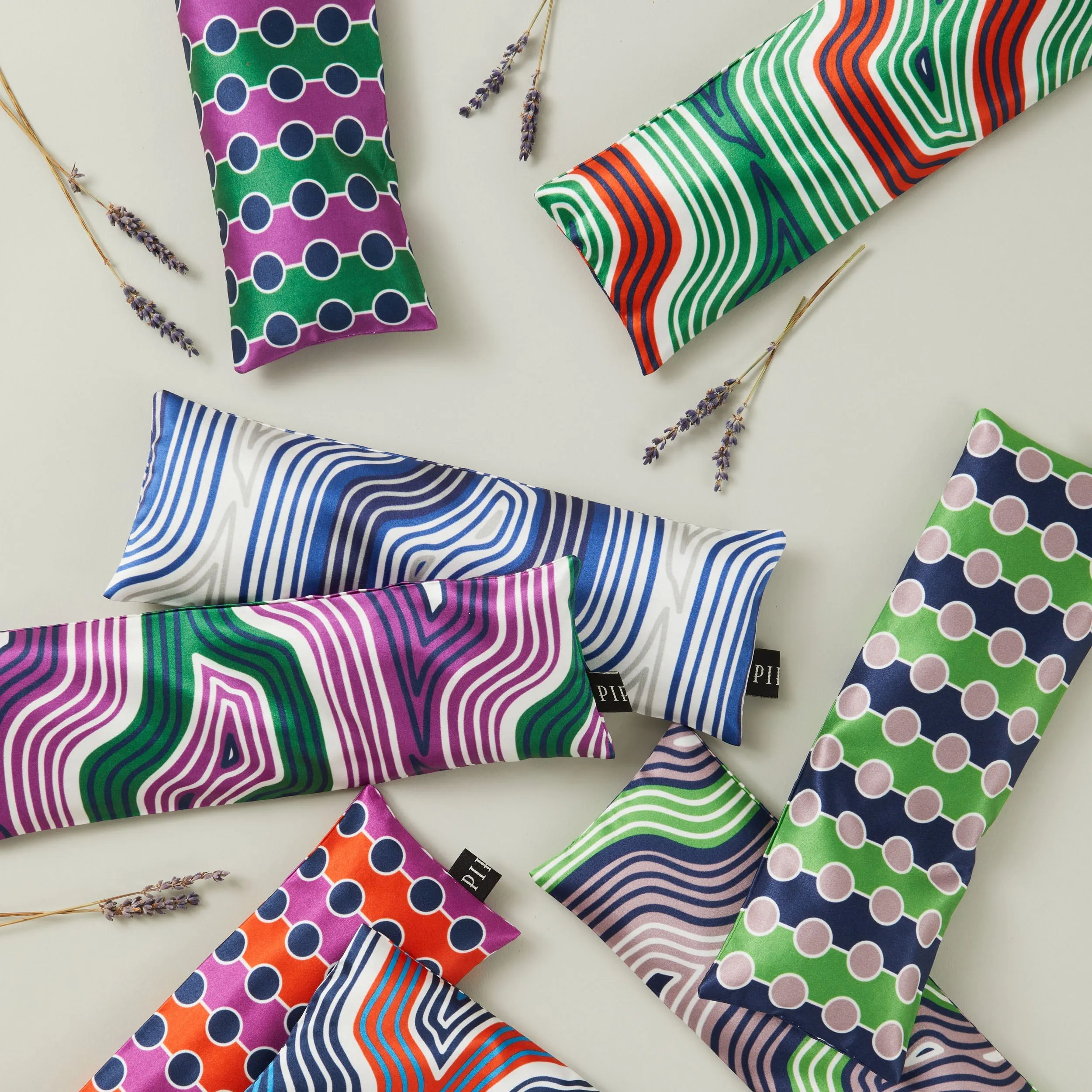 Lavender Eye Pillow - Barbecana Pink/Green