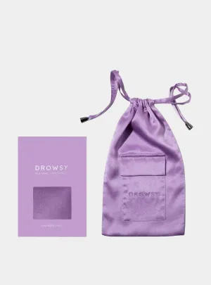 Lavender Haze Silk Carry Pouch