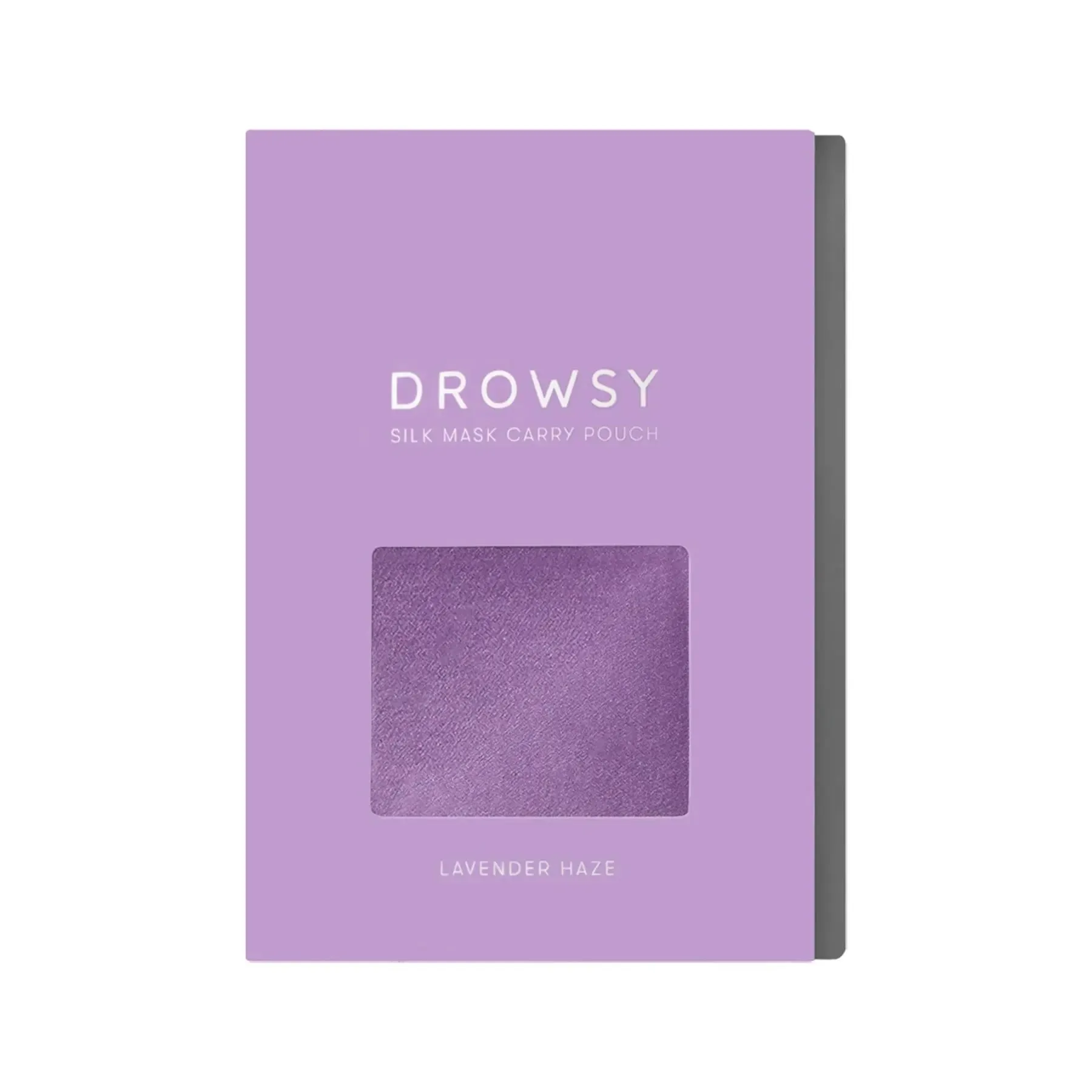 Lavender Haze Silk Carry Pouch