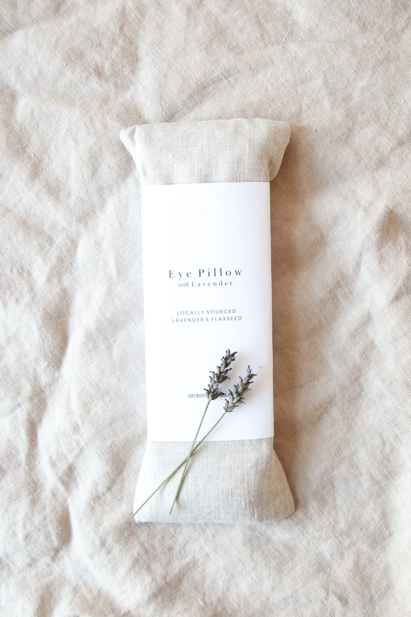 Lavender Linen Eye Pillow