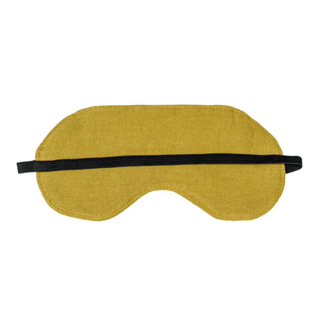 Linen eye mask