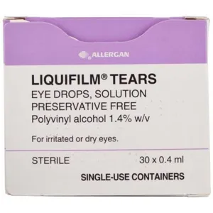 Liqui-film Tears Preservative Free Eye Drops 30 x 0.4ml