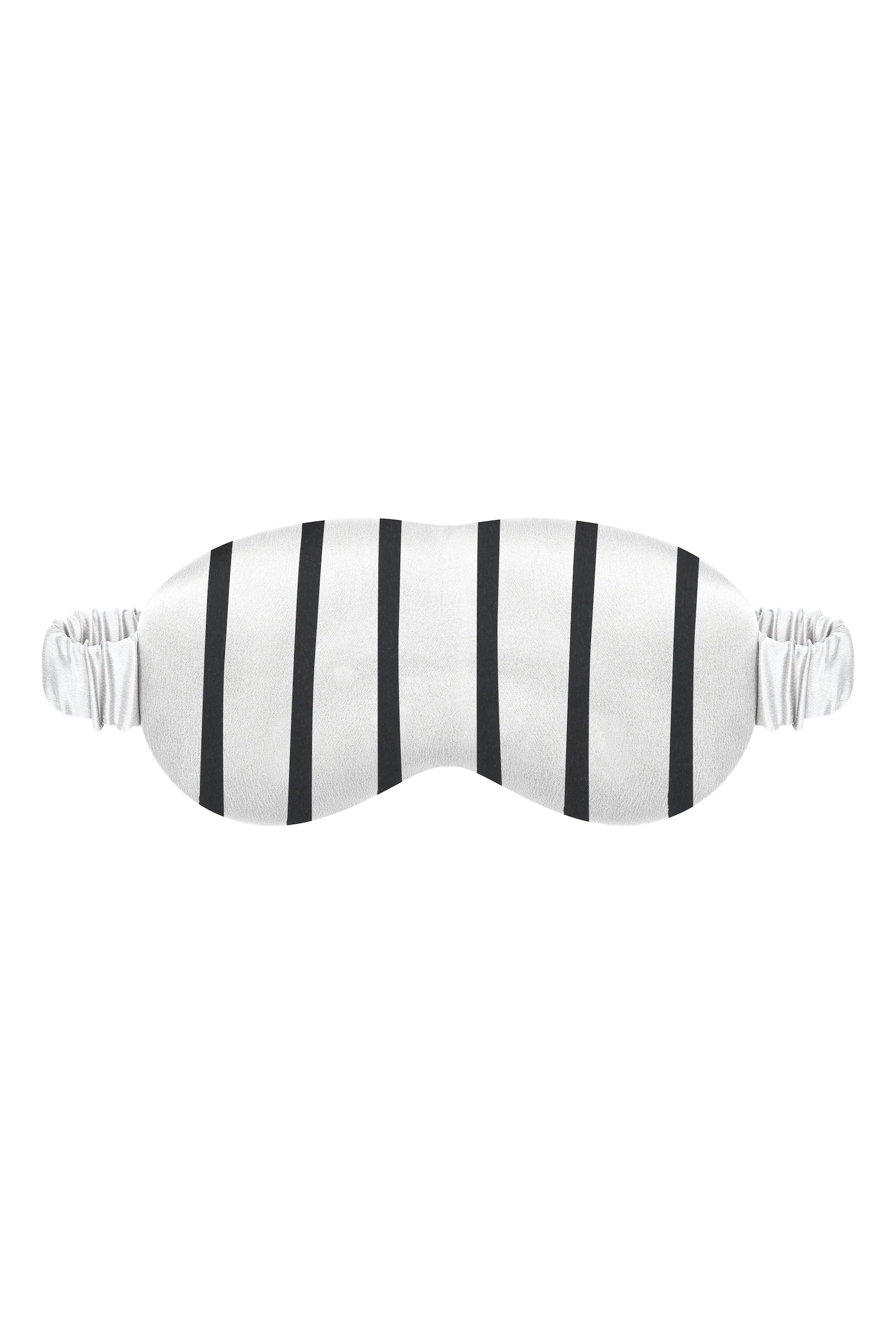 London Eye Mask Jet Black Silk