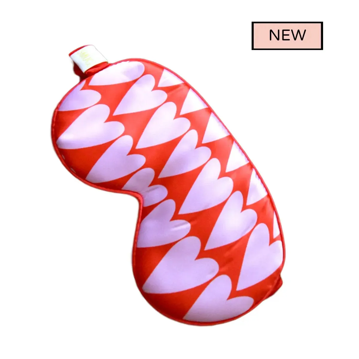 Longheart Print Satin Sleep Mask