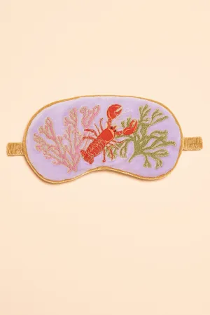 Luxury Lavender Velvet Eye Mask - Lobster Buddies