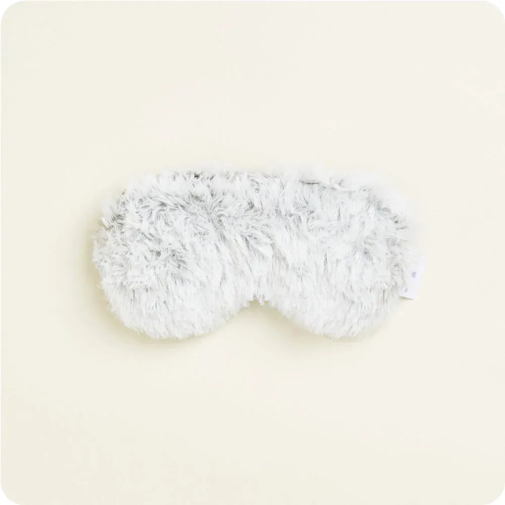 Marshmallow Gray Warmies Eye Mask