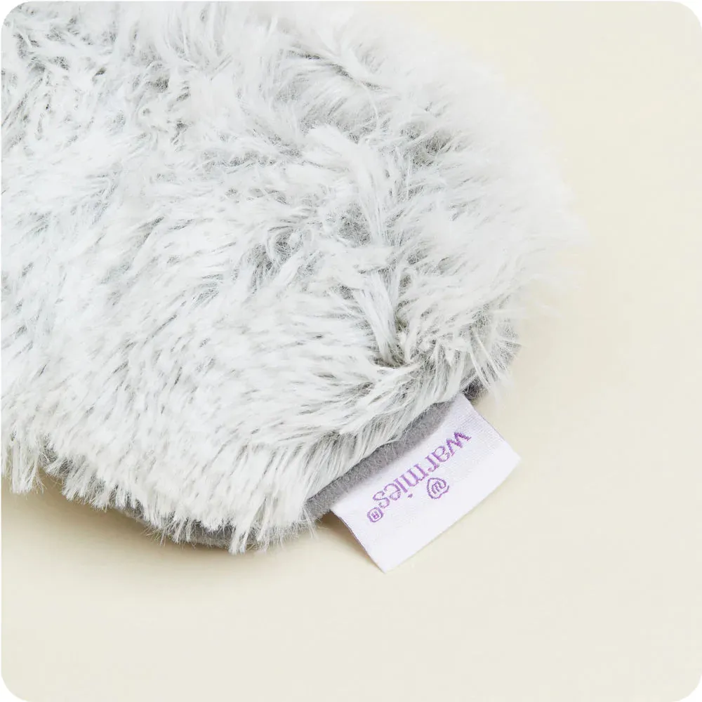 Marshmallow Gray Warmies Eye Mask