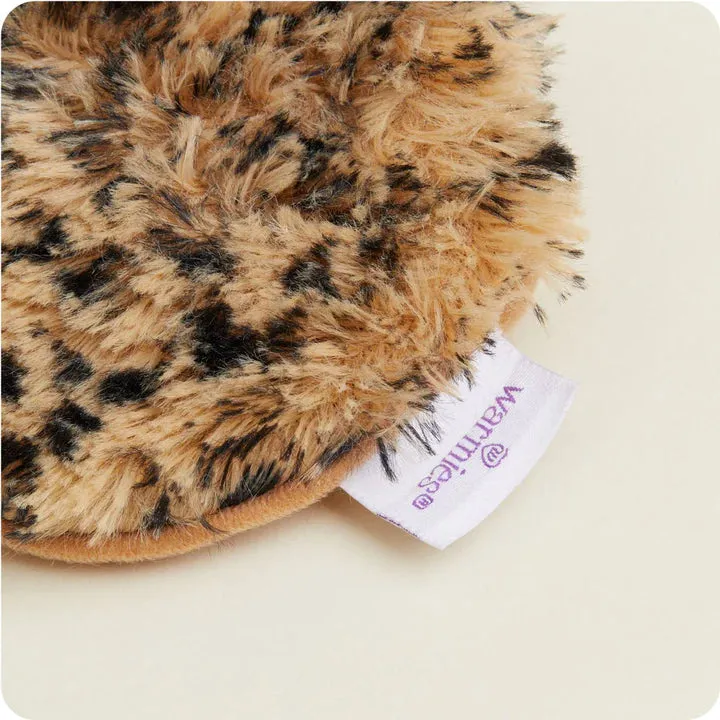 Marshmallow Leopard Warmies Eye Mask