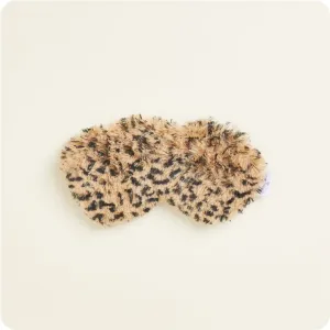 Marshmallow Leopard Warmies Eye Mask
