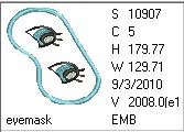 Matryoshka Eye Mask